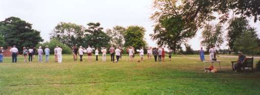 Participants on the test day.