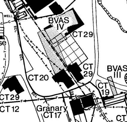 The area gridded