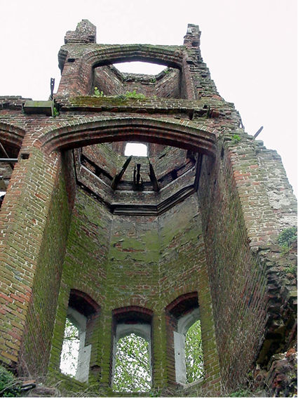 Integral ironwork at Nether Hall