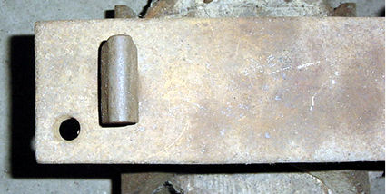 Fuller on anvil